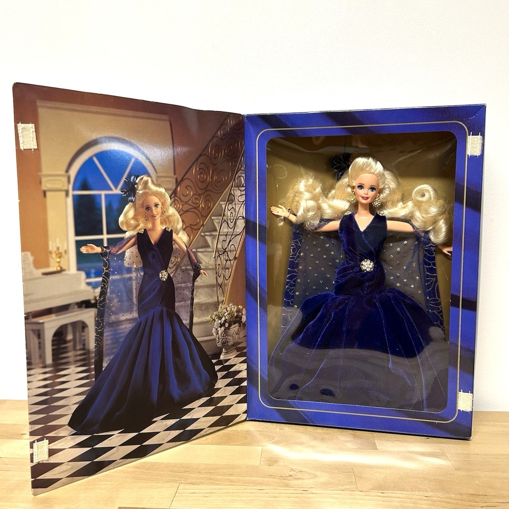 Mattel Sapphire Dream Barbie Doll 1995 Society Style Limited Edition NRFP 13255